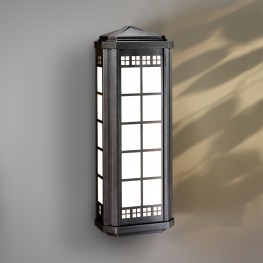 Riverside Square Wall Mount Exterior Sconce